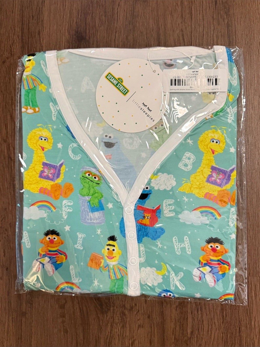 Little Sleepies Women’s Sesame Street LS PJ Set (L) - Picture 2 of 3